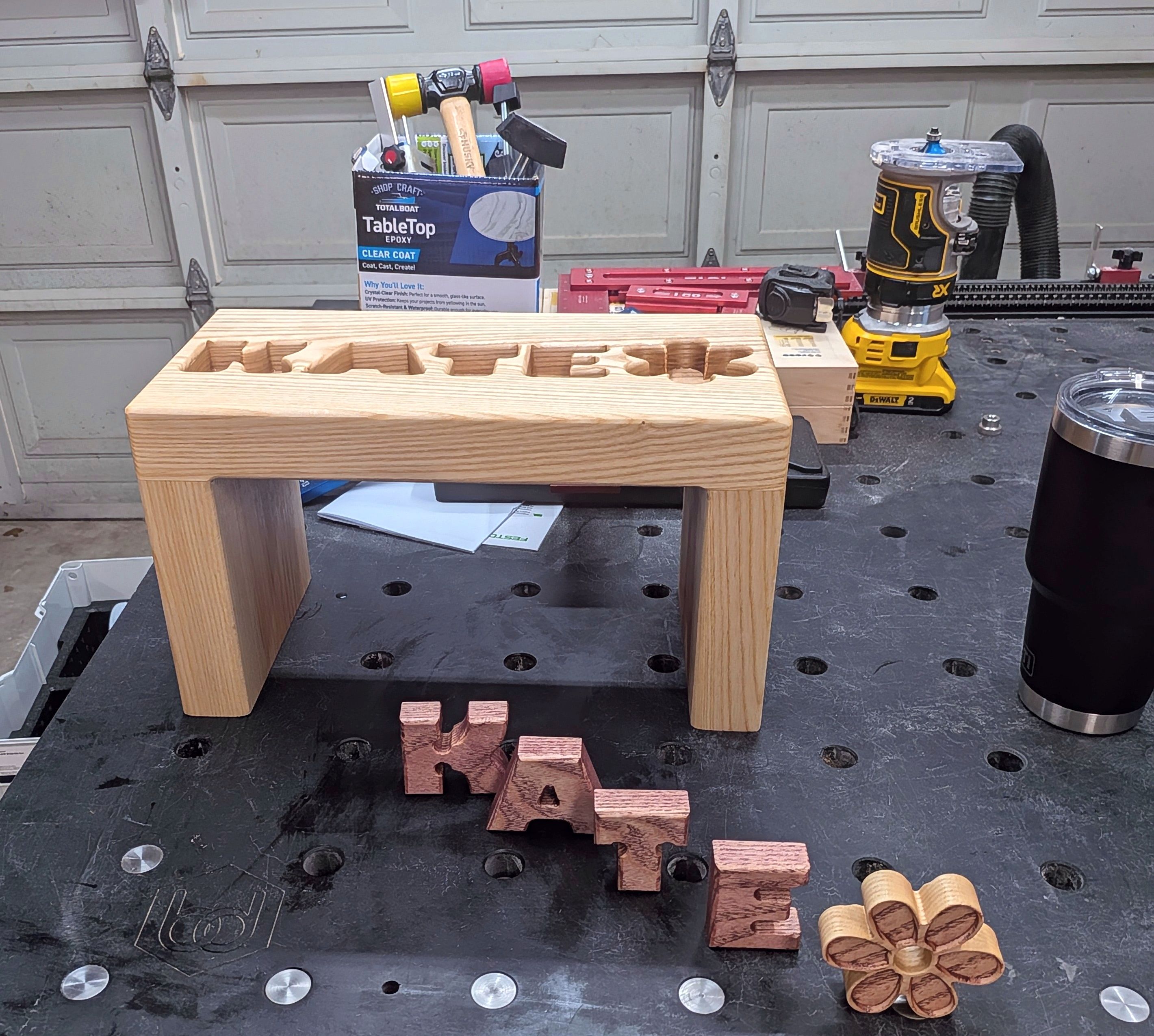 Personalized Name Stools project photo