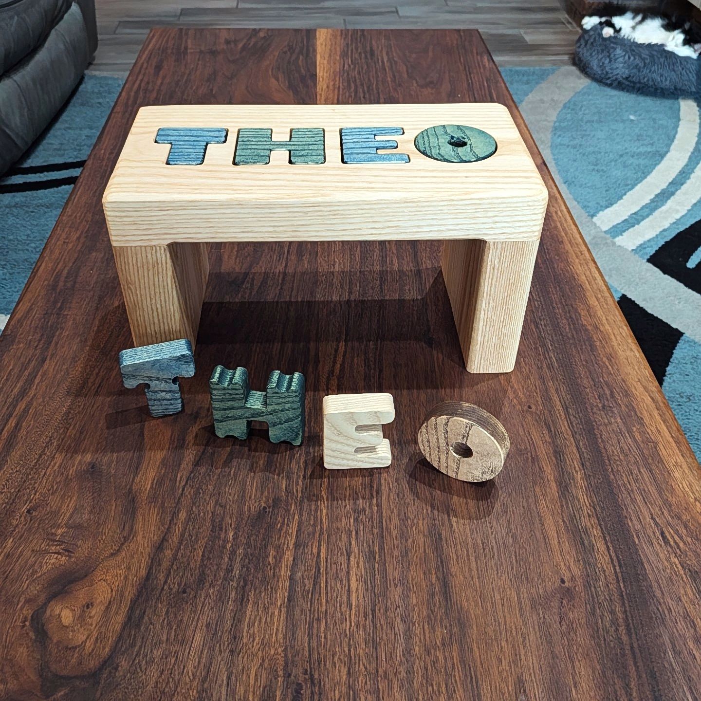 Personalized Name Stools project photo