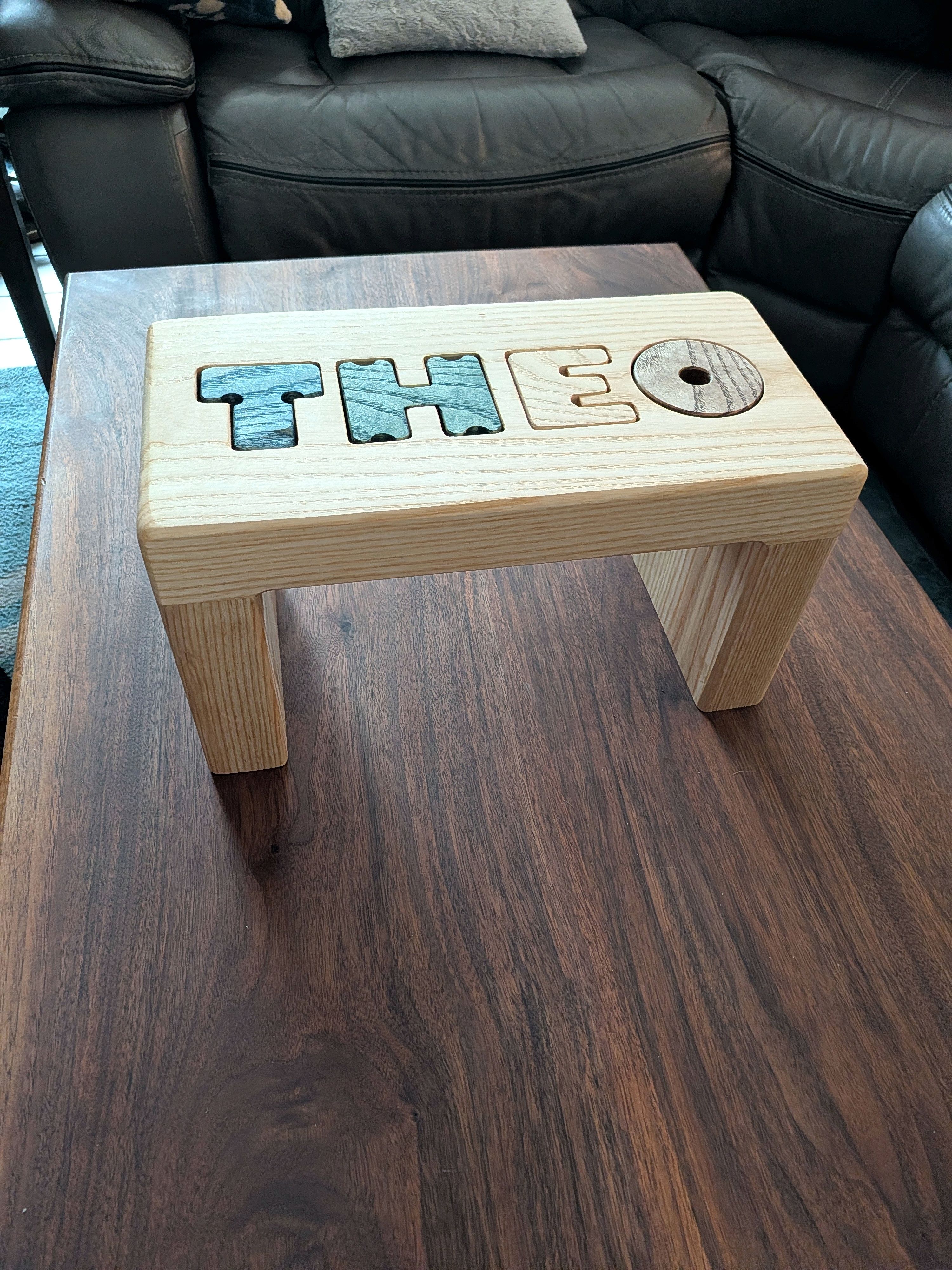 Personalized Name Stools project photo