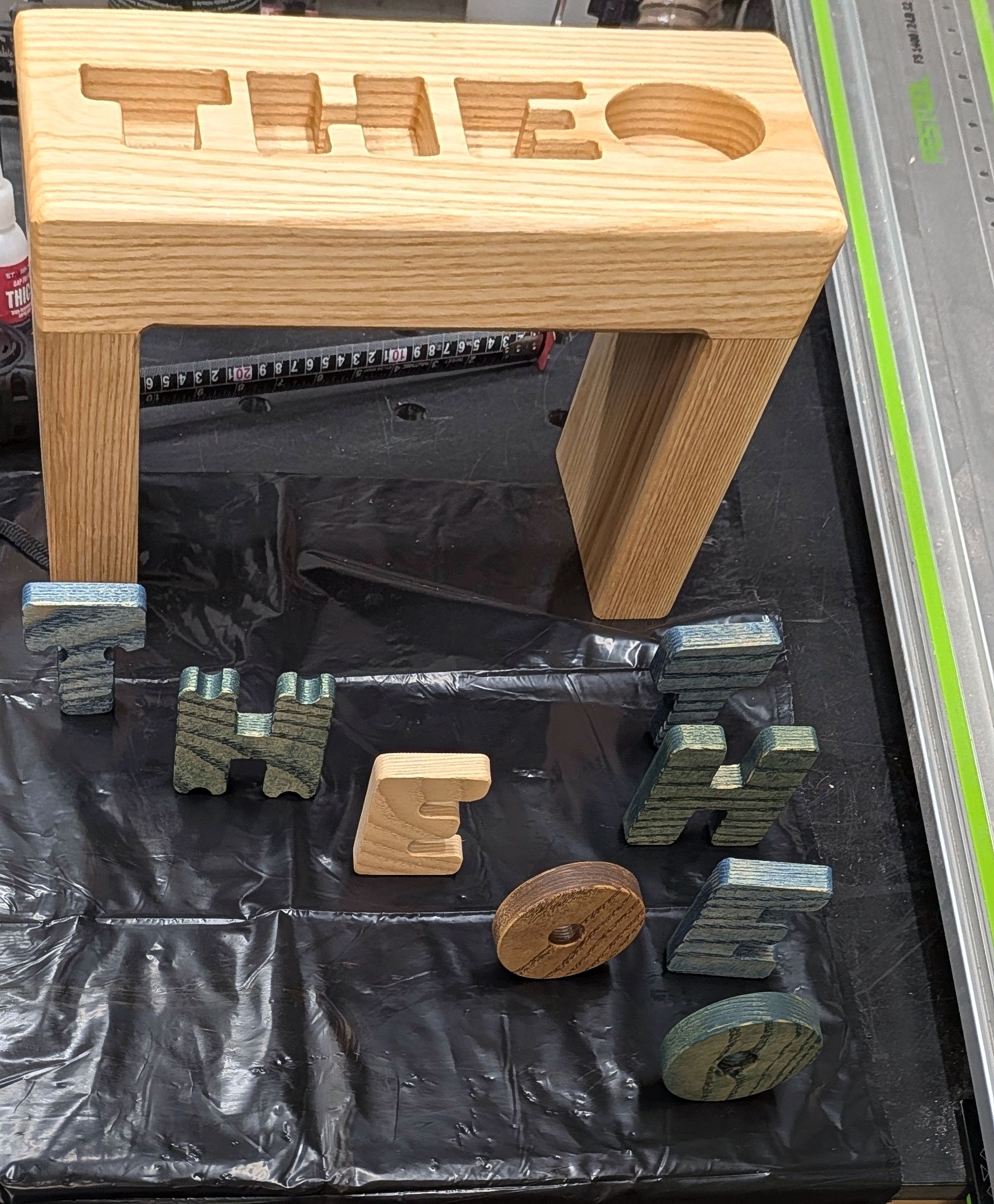 Personalized Name Stools project photo