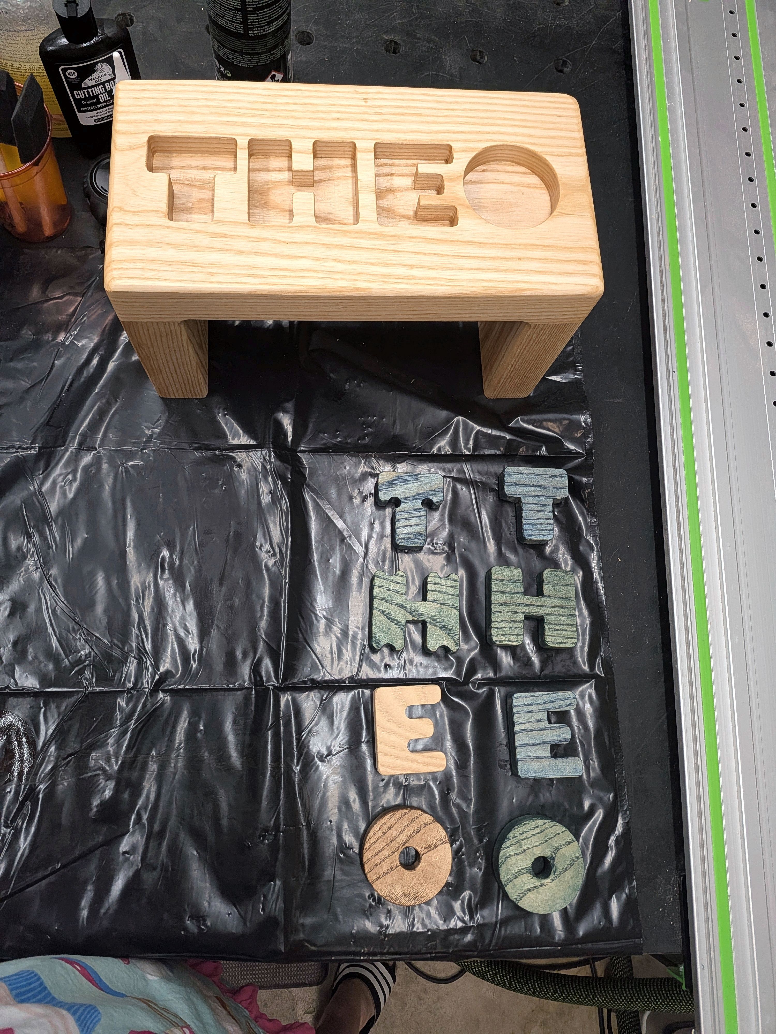Personalized Name Stools project photo